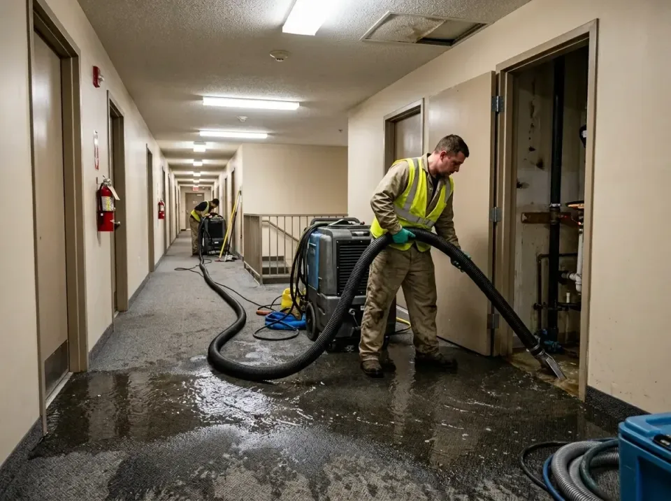 multi-unit-apartment-hallway-f-005 — frequently asked questions, Emergency Burst Pipe Water Extraction & Removal in Lathrop,…
